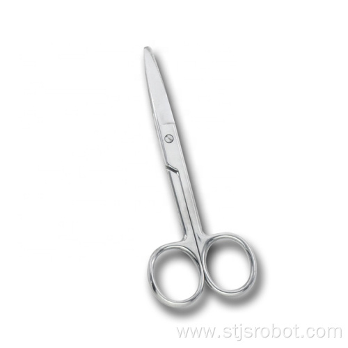 Cosmetic wholesale long eye brow scissors stainless steel custom beauty scissors